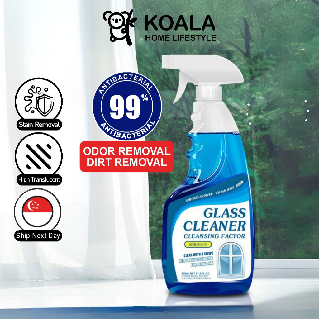 Koala Home Glass cleaner/ Bathroom Cleaning Spray/Toilet Bowl Spray cleaner solution/ Trigger Refill