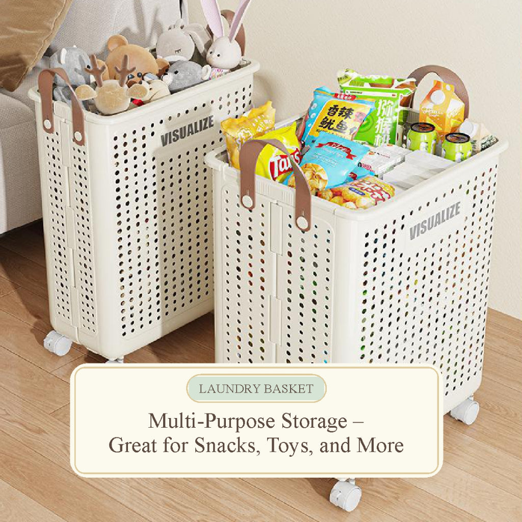 Koala Home Foldable Laundry Basket /Dirty Clothes Basket/Laundry hamper/Storage Bag Shelves / Toys Organizer Storage