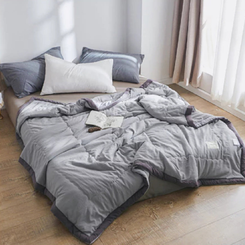 Koala Home Japanese Style Summer Blanket/ Soft Comforter Premium Cotton Blanket