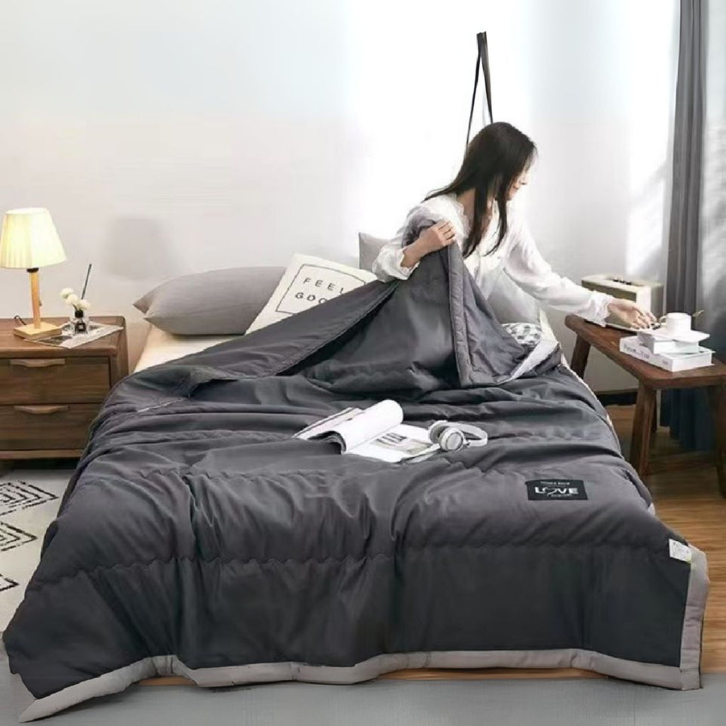 Koala Home Japanese Style Summer Blanket/ Soft Comforter Premium Cotton Blanket