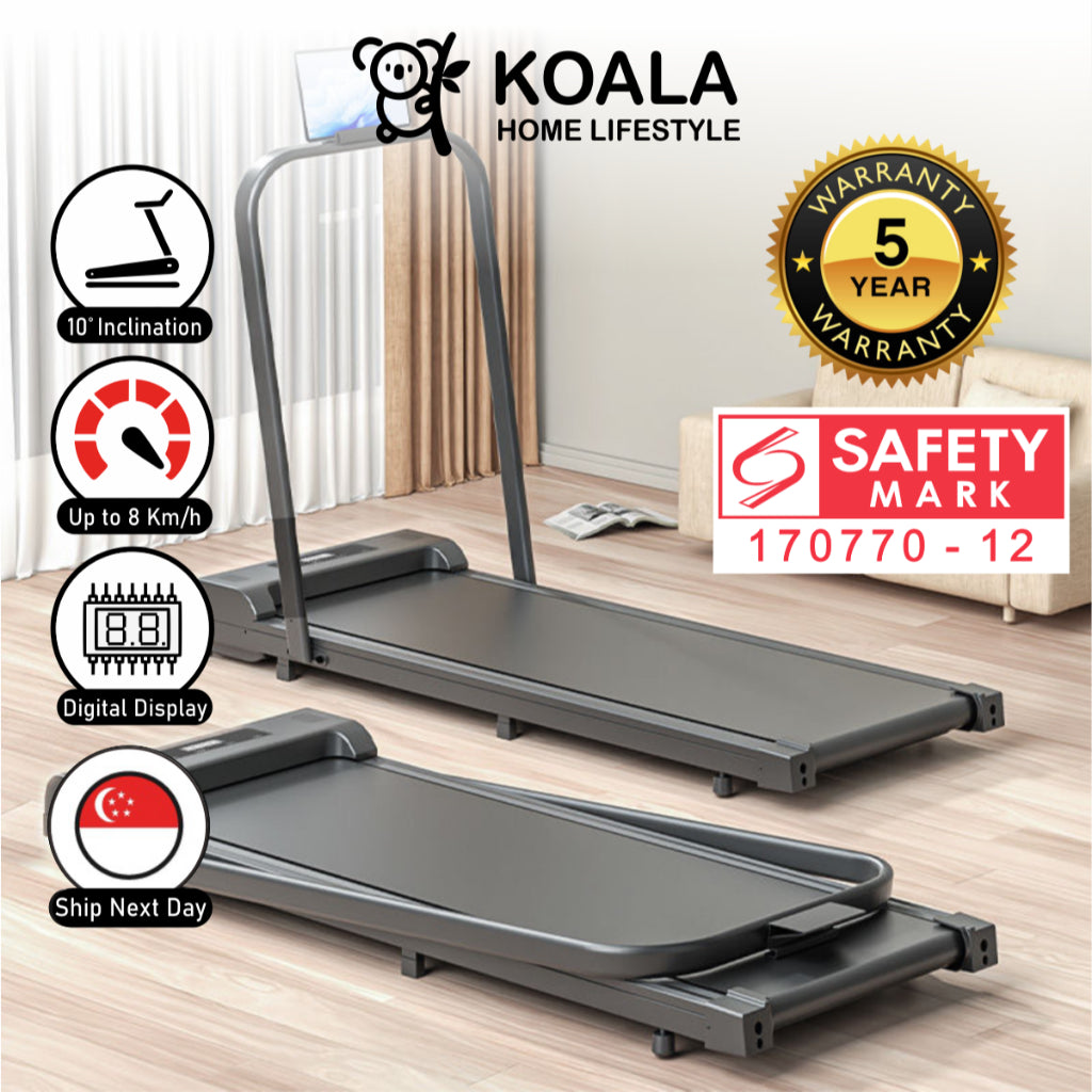 Koala Home NEW Upgraded Treadmill Foldable Smart Treadmill Treadmill Indoor Running Adjustable Slope Treadmill