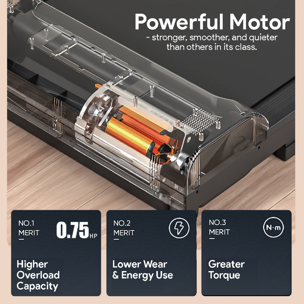 Koala Home NEW Upgraded Treadmill Foldable Smart Treadmill Treadmill Indoor Running Adjustable Slope Treadmill