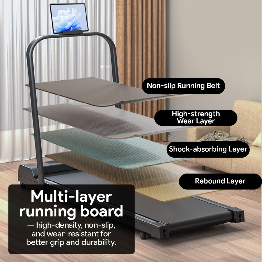 Koala Home NEW Upgraded Treadmill Foldable Smart Treadmill Treadmill Indoor Running Adjustable Slope Treadmill