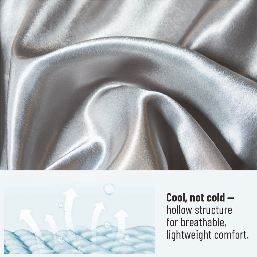 Koala Home Bedsheet Set Satin Silk Fitted/Anti-Wrinkle Smooth For Hotel And Flat Single/Super Single/Queen/King Size