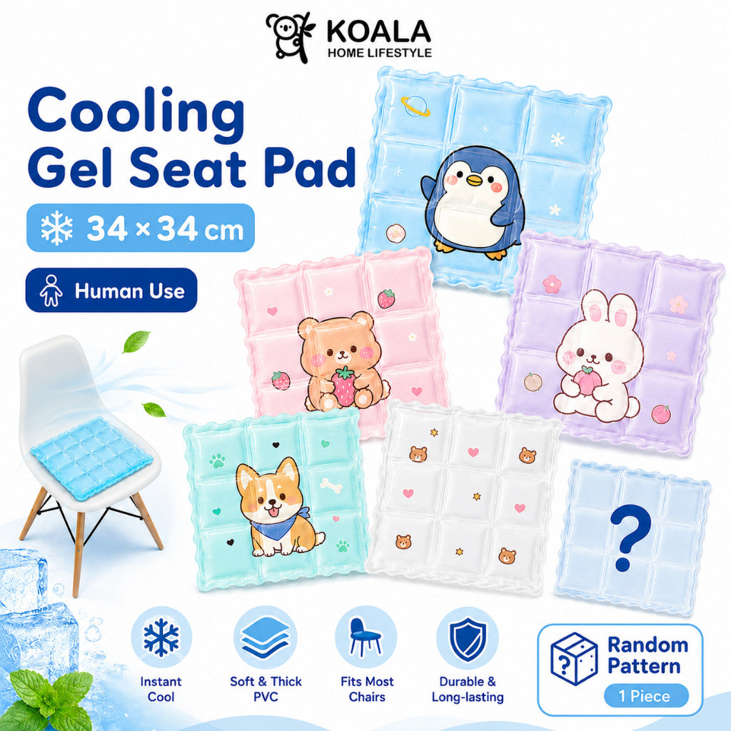 Koala Home Ice Cooling Seat Cushions 40cm 50cm Summer Cool Pad Comfortable Ice Mat Cool Car Seat
