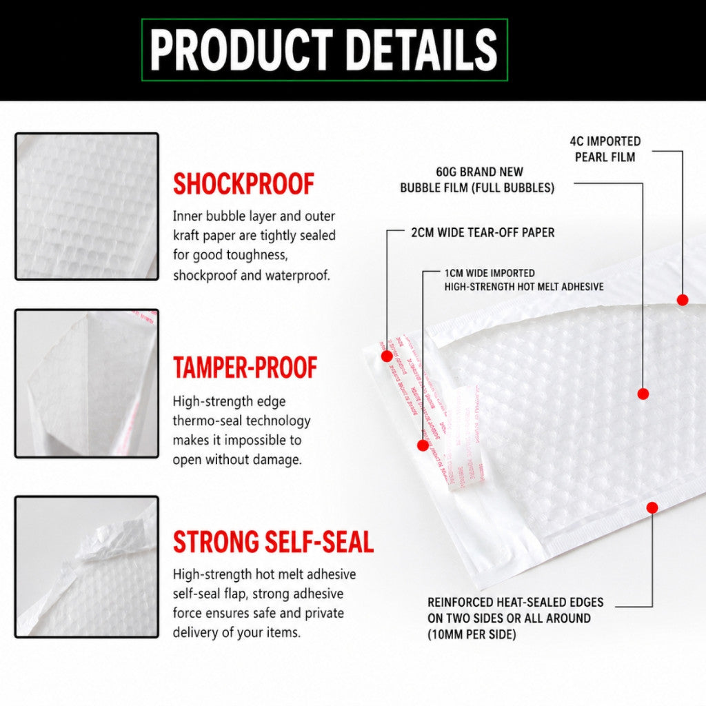 Koala Home Bubble Mailer Padded Envelope Protective Shipping Bag